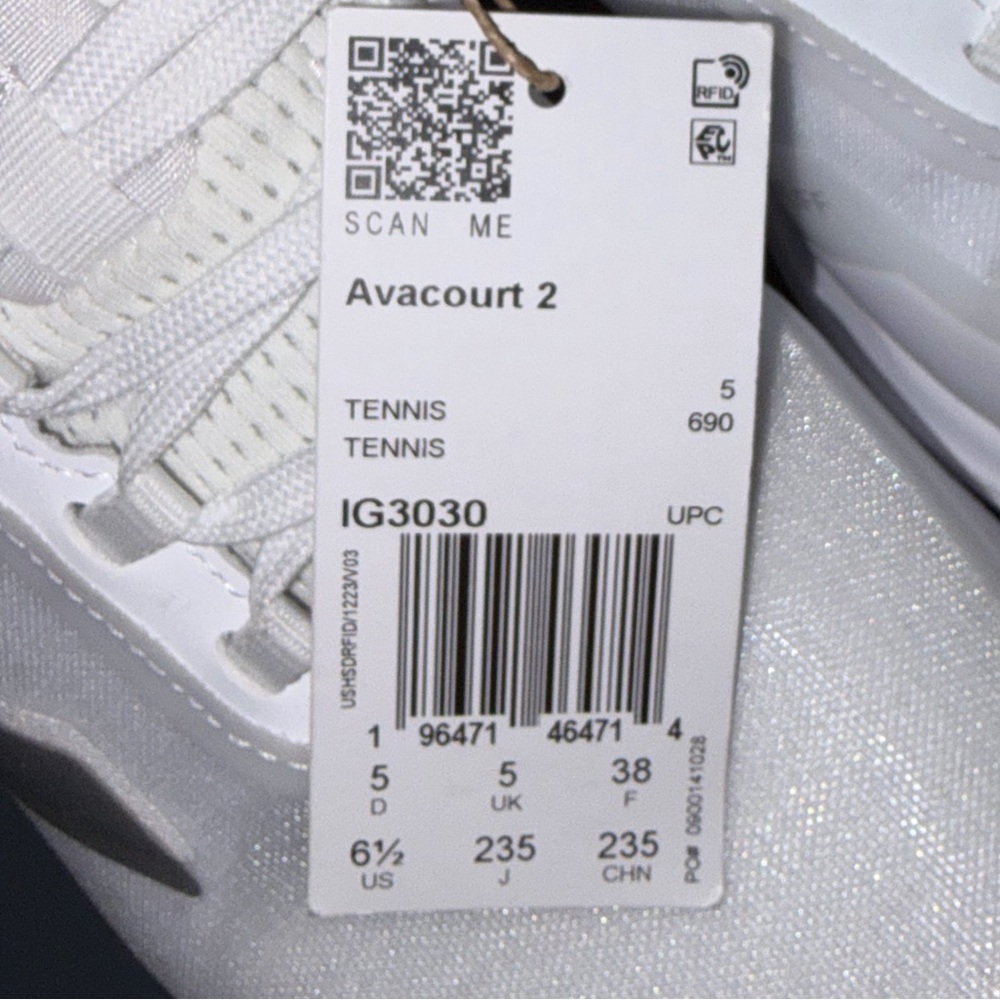 adidas Women's Avacourt 2 Tennis Shoes - Picture 10 of 10